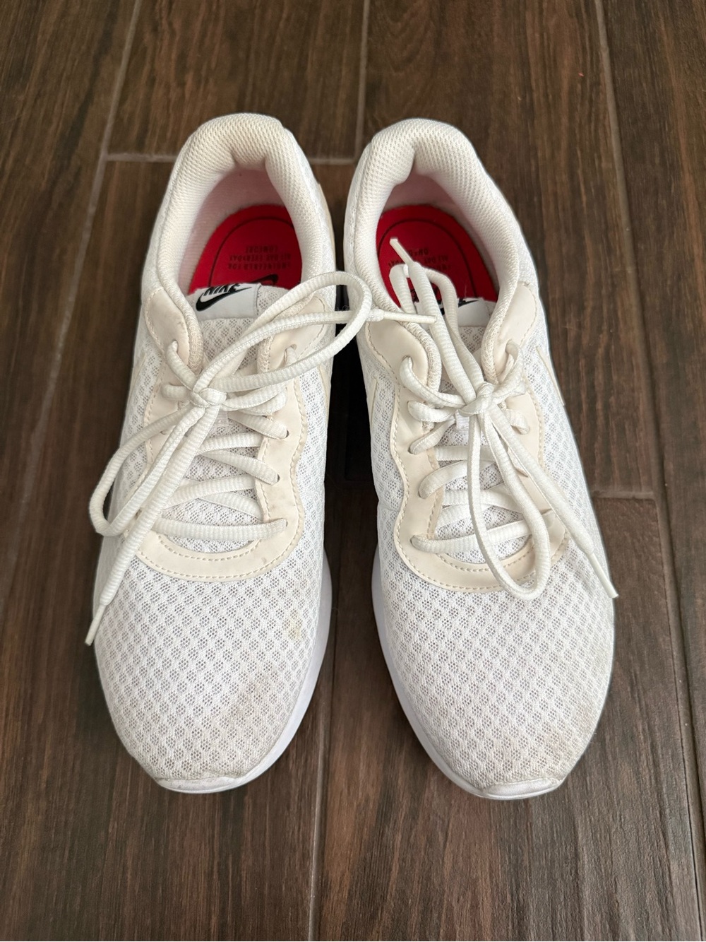 Nike Women’s White Mesh Athletic Sneakers